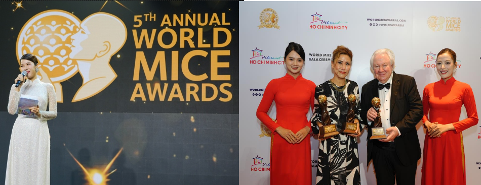 Best in MICE revealed at World MICE Awards ,Ho Chi Minh City -‘Asia’s Best MICE Destination’