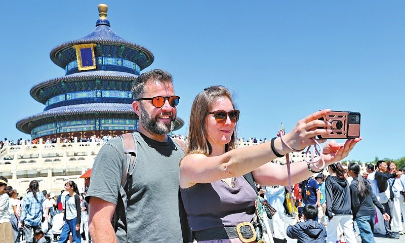 China records 13.64m visa-free entries by foreign nationals in H1 2025