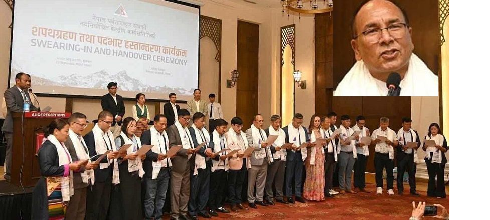 Nepal Mountaineering: New board assumes responsibility under leadership of Phur Gyalje Sherpa