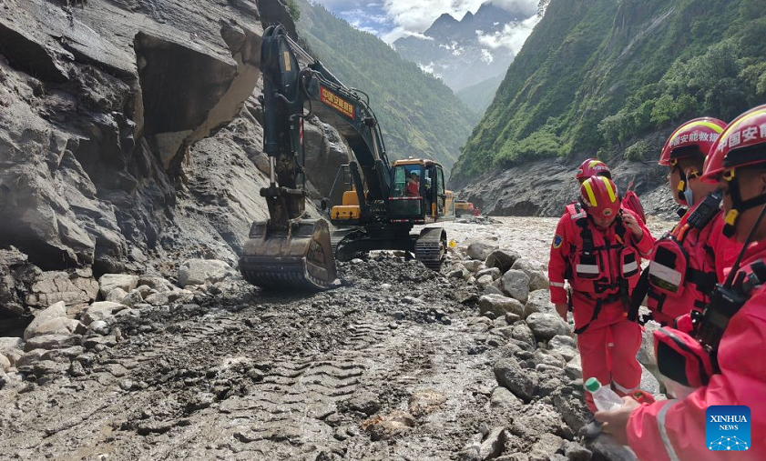 China’s Xizang : 16 people confirmed dead , 546 missing after deadly mudslide